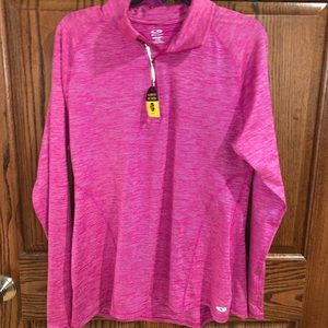 champion pink half zip